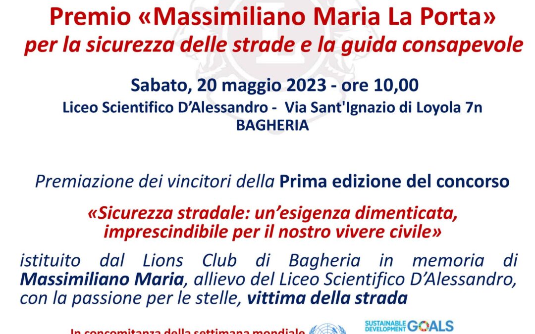 Premio “Massimiliano Maria La Porta”